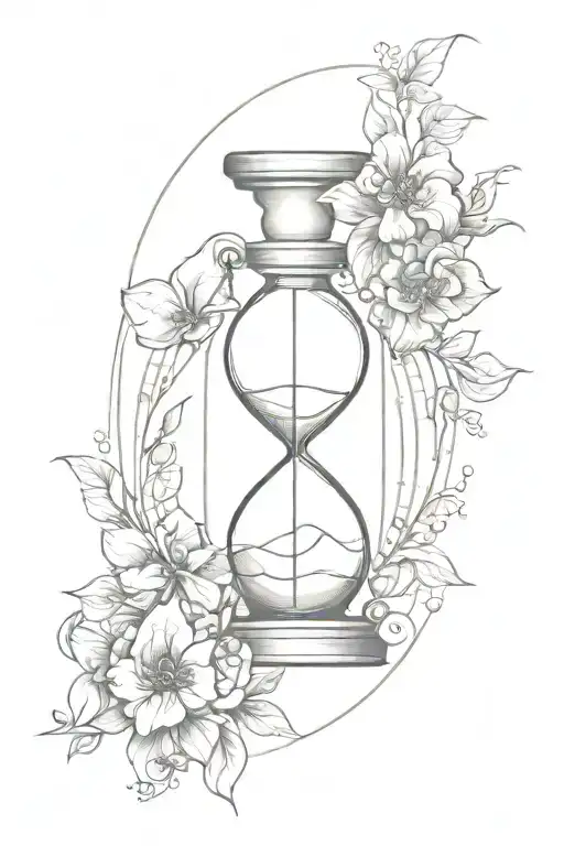 Hour Glass Containing