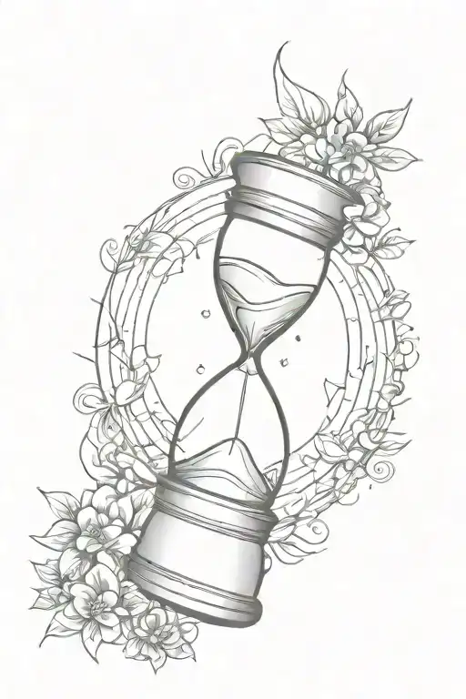 Hour Glass Containing