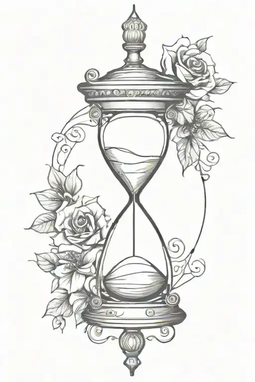 Hour Glass Containing