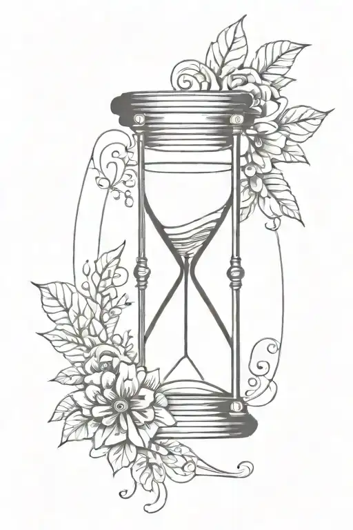 Hour Glass Containing