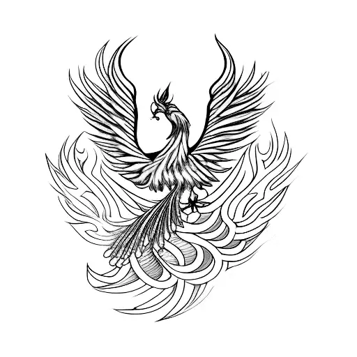 Phoenix On Forearm