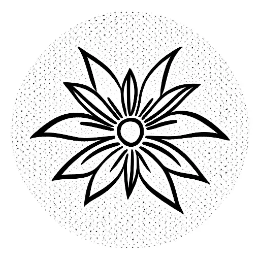 Diamond With Flowers