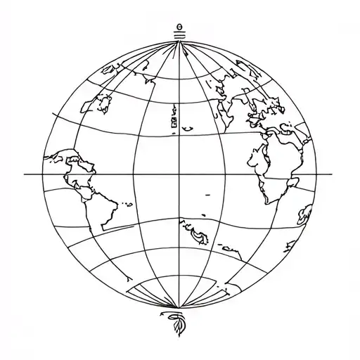 Nautical Map Outline