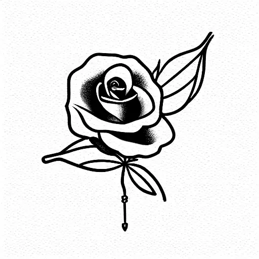 Little Bug With Roses