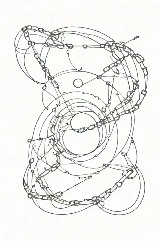 Black Hole And Chains Coming