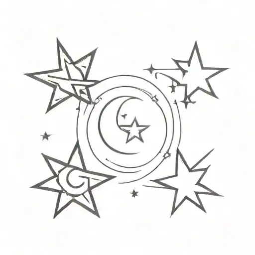 Turkish Moon And Star