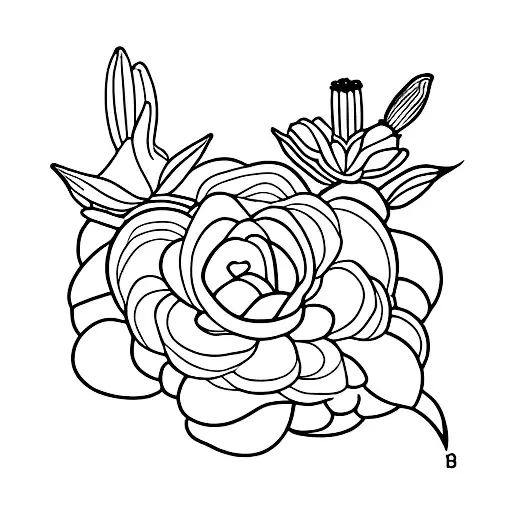 Lily With I'll Be There For You As Stem