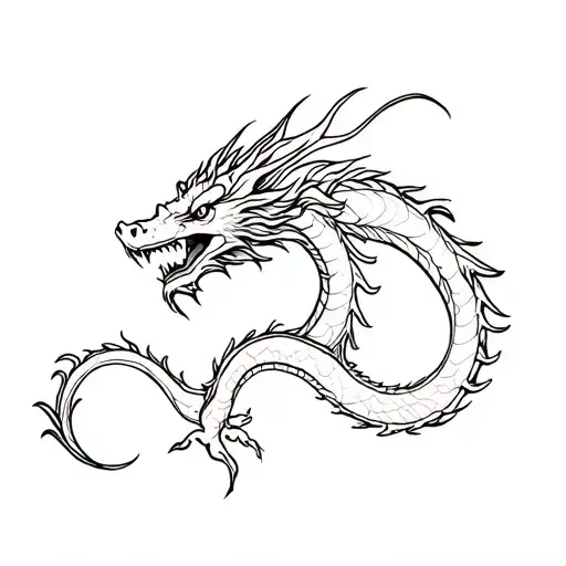 Korean Style Dragon