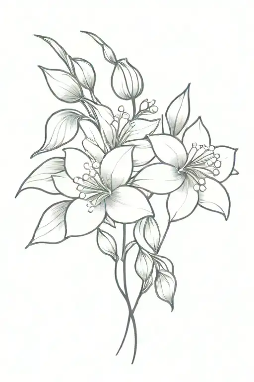 Jasmine And Lily Of The Valley Flower