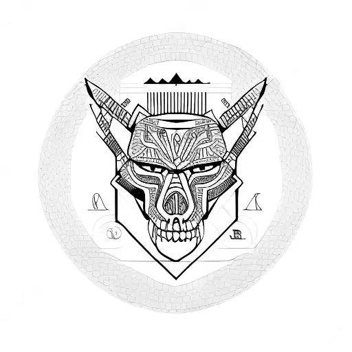 Simbol Aries Masonry