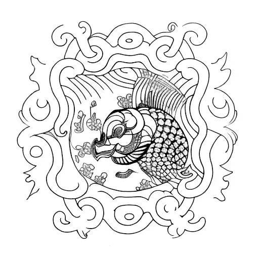 Line Art Mirrors Japanese