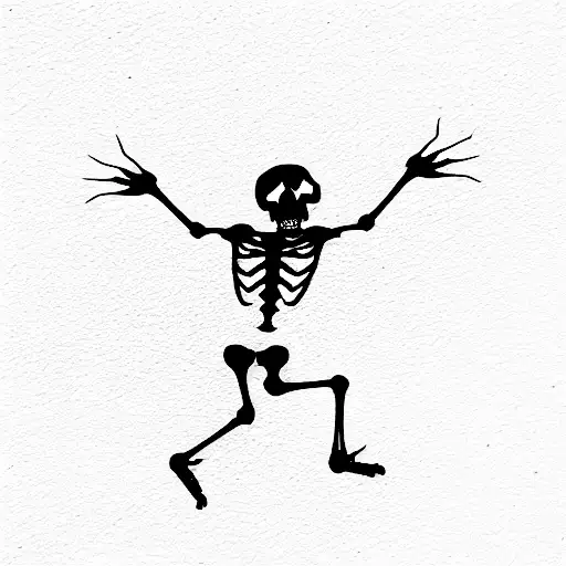 Running Skeleton
