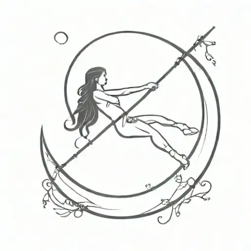 Swinging Off A Crescent Moon