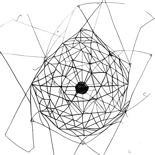 Car Suspension Inside A Triangle