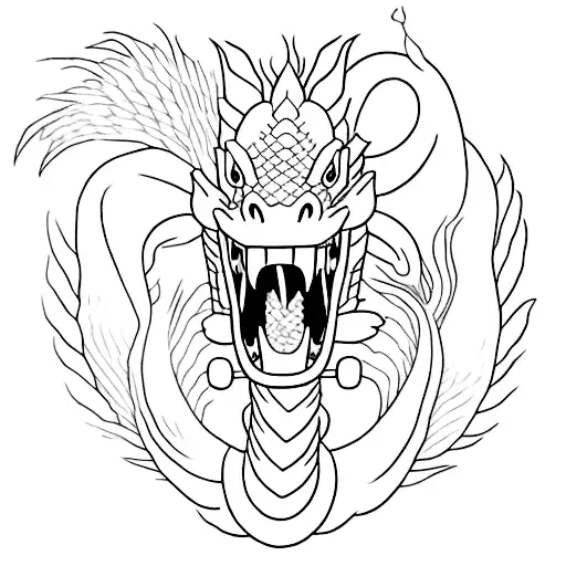 Haku Dragon From Spirited Away