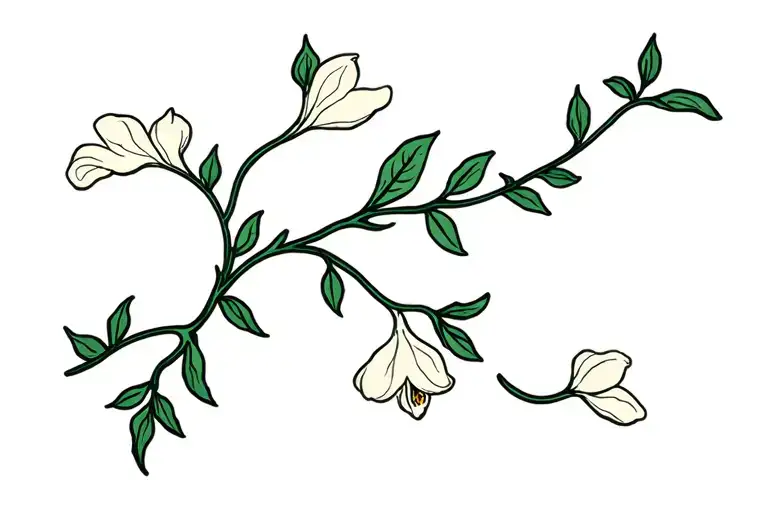 Honeysuckle Vine Growing