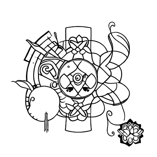 Book With Gemini And Crochet Needle