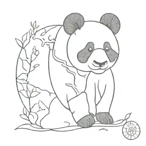 Panda And Earth