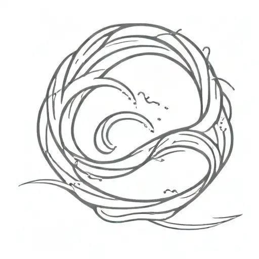 Swimming Water Waves