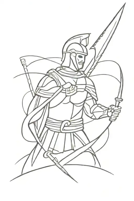 Rome Warrior Minimalism Contour