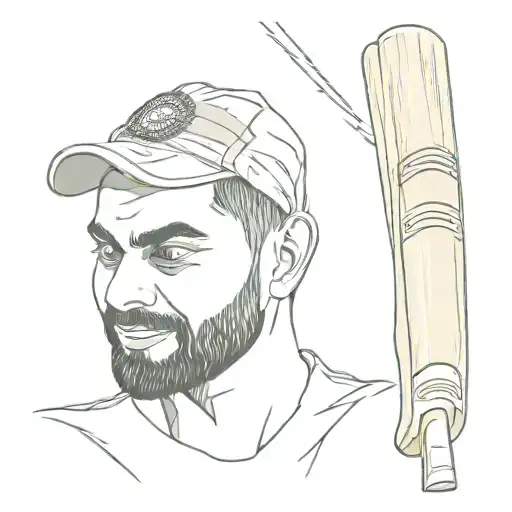 Virat Kohli Cricket Shot