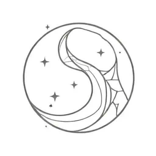 Crescent Moon Shining