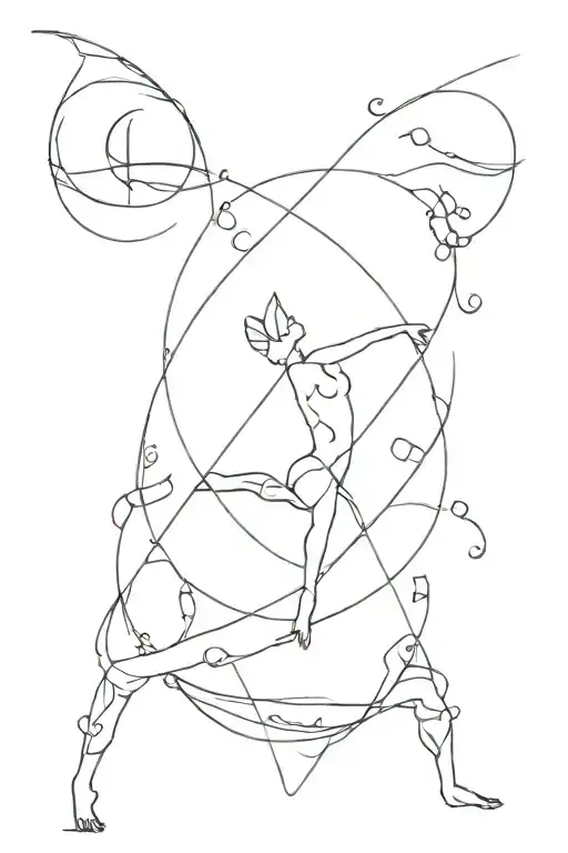 Four Elements Incorporated With Music And Dance Movements