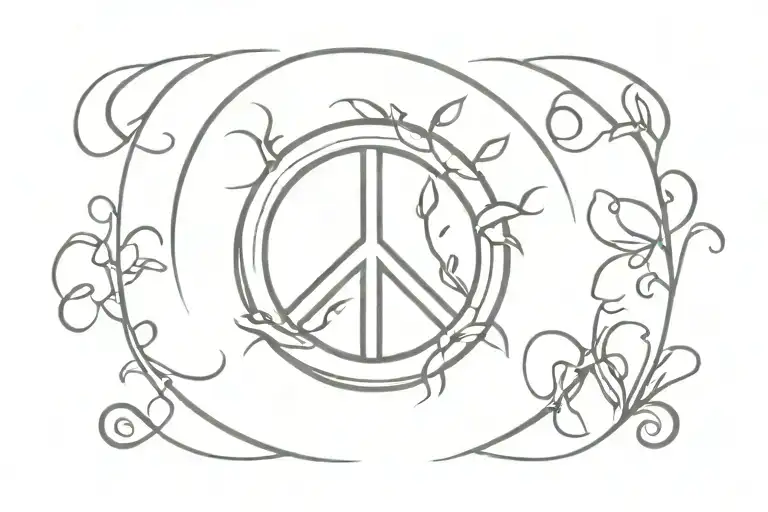 Peace Love And Prosperity Chinese Symbol