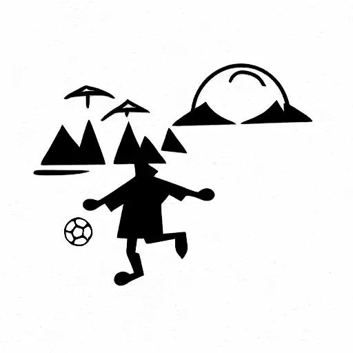 Island With Soccer