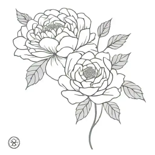 Chrysanthemum Rose Violet Bouquet