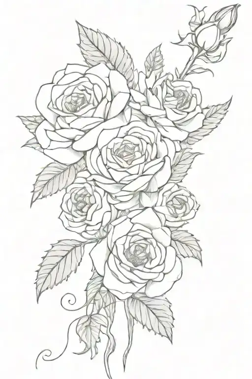 Bouquet Of Rose Violet And Chrysanthemum Wrapped In Newspaper