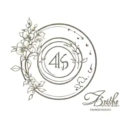 4 Birth Dates In The Circle