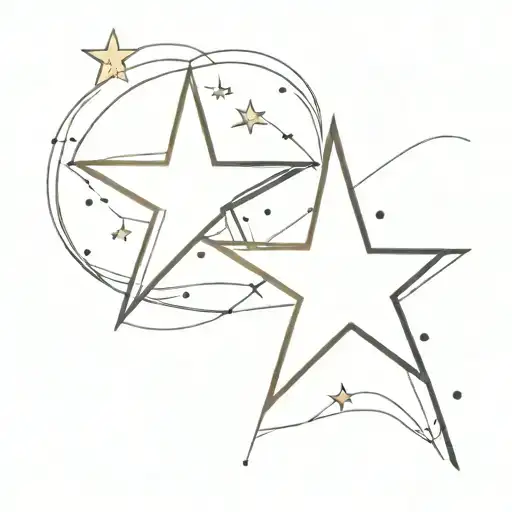 Golden With A Star
