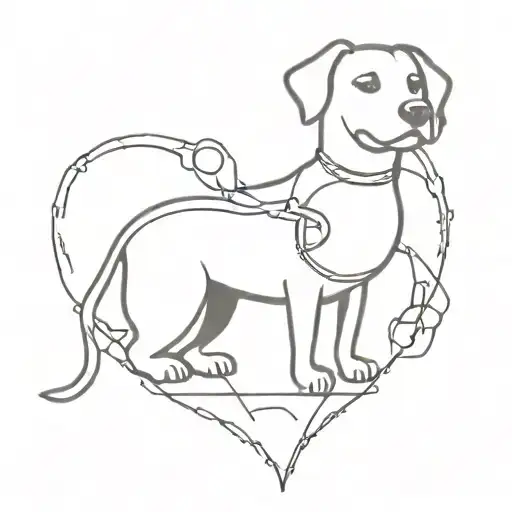 Doctor Guitar Love Ecg Wave Dog