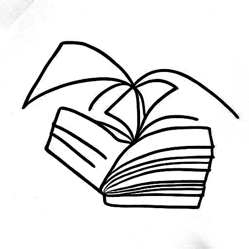 Book With Page Being Turned