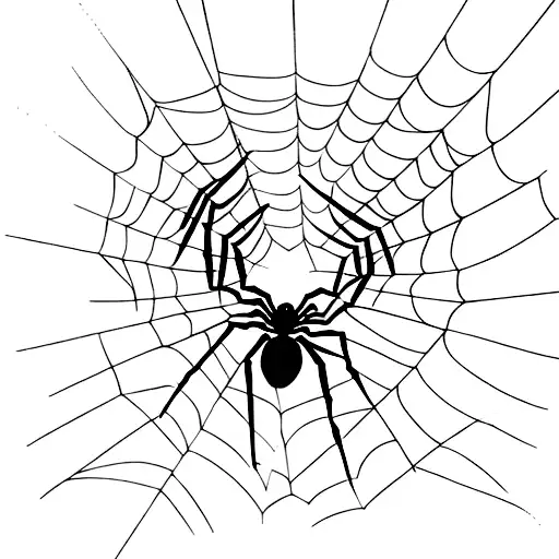 Spider Hanging From A Pull-up Bar