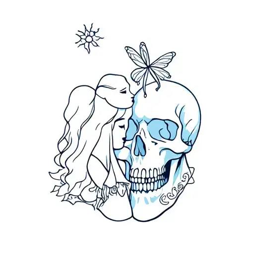 Magician And Fairy Barn Couples On The Skull