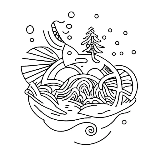 A Lost Key Transforming Into A Tranquil Oasis Surrounded By Nature