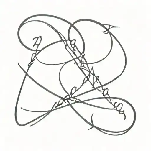 Tattoo Of 2 Dates And Some Gps Coordinates Beautifully Intertwined