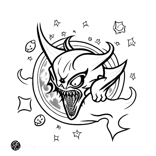 Demon Moon Bat