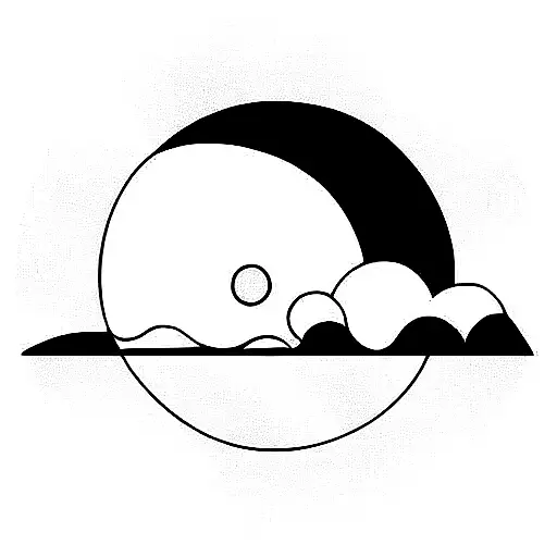 Sunset Art Deco Style