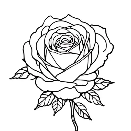 Fine Line Rose