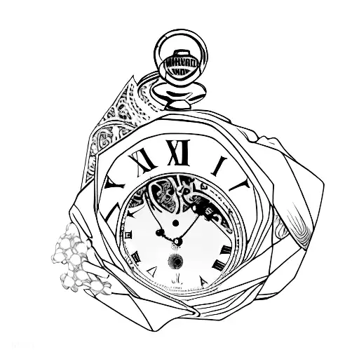 A Broken Pocket Watch