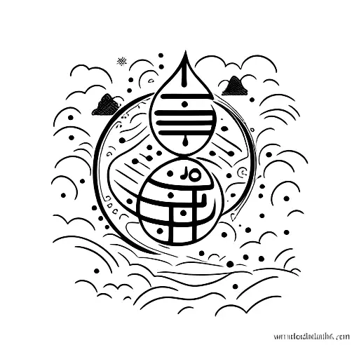 Moon With Urdu Words