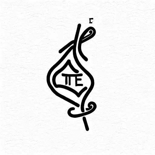 Time Tattoo With The Word Patience Written