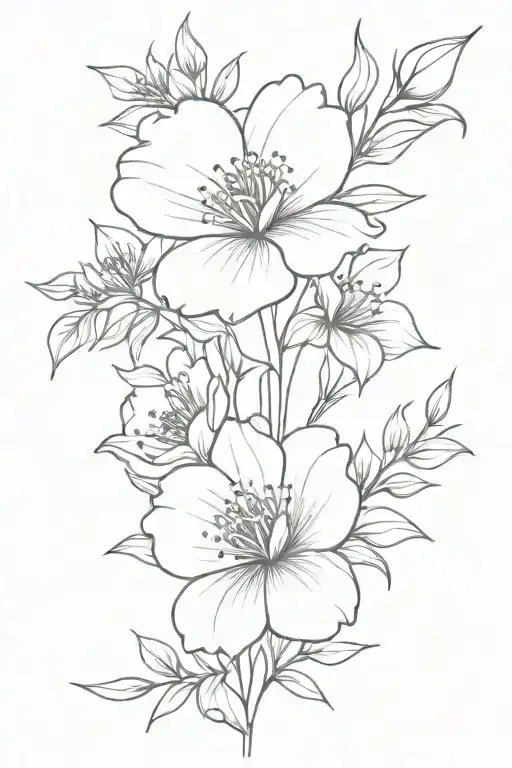 Birth Flower Bouquet