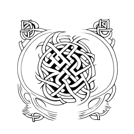 Old Irish Symbols Or Folklore