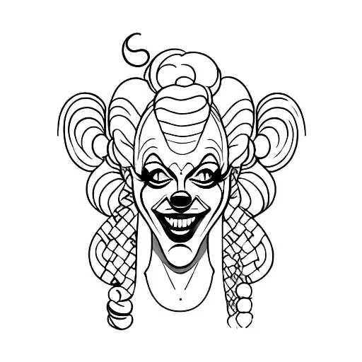 Female Clown Underware