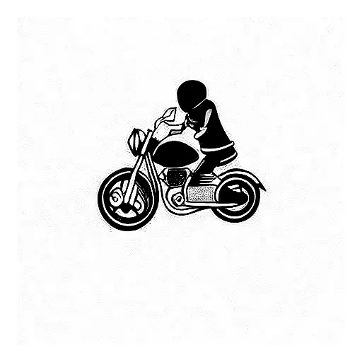 Motorcycle Cartoon