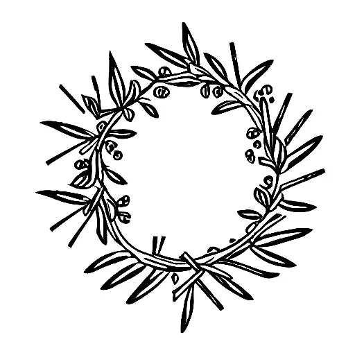 Wreath With Crown